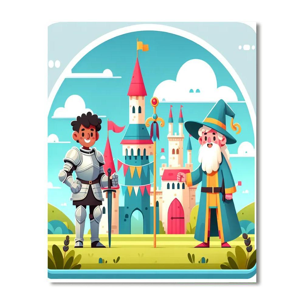 Castle Chronicles Adventure Paint By Numbers Kits