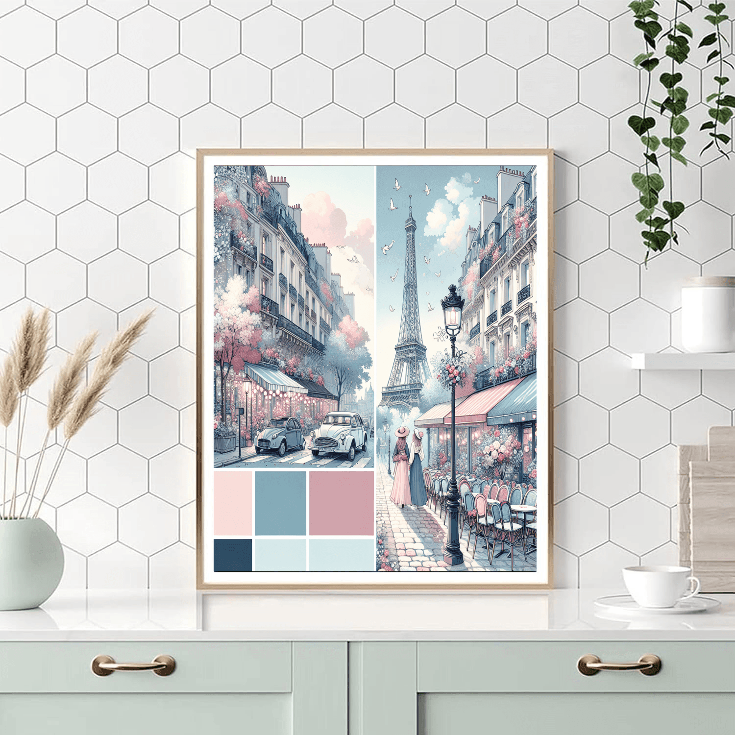 Parisian Daydreams Paint By Numbers