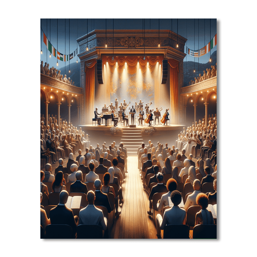 Sanremo Music Festival - Italy Paint By Number