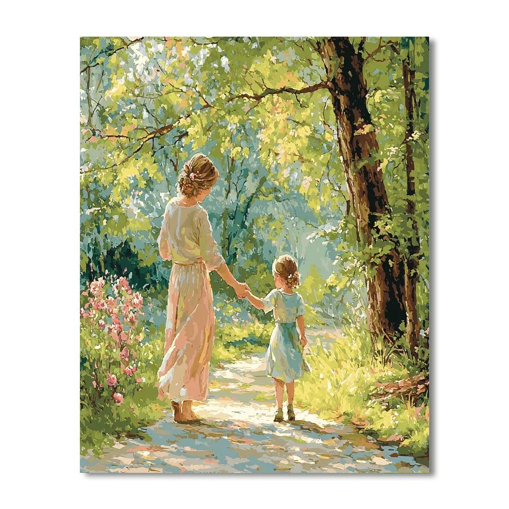 A Special Handshake Numbered Painting Kits