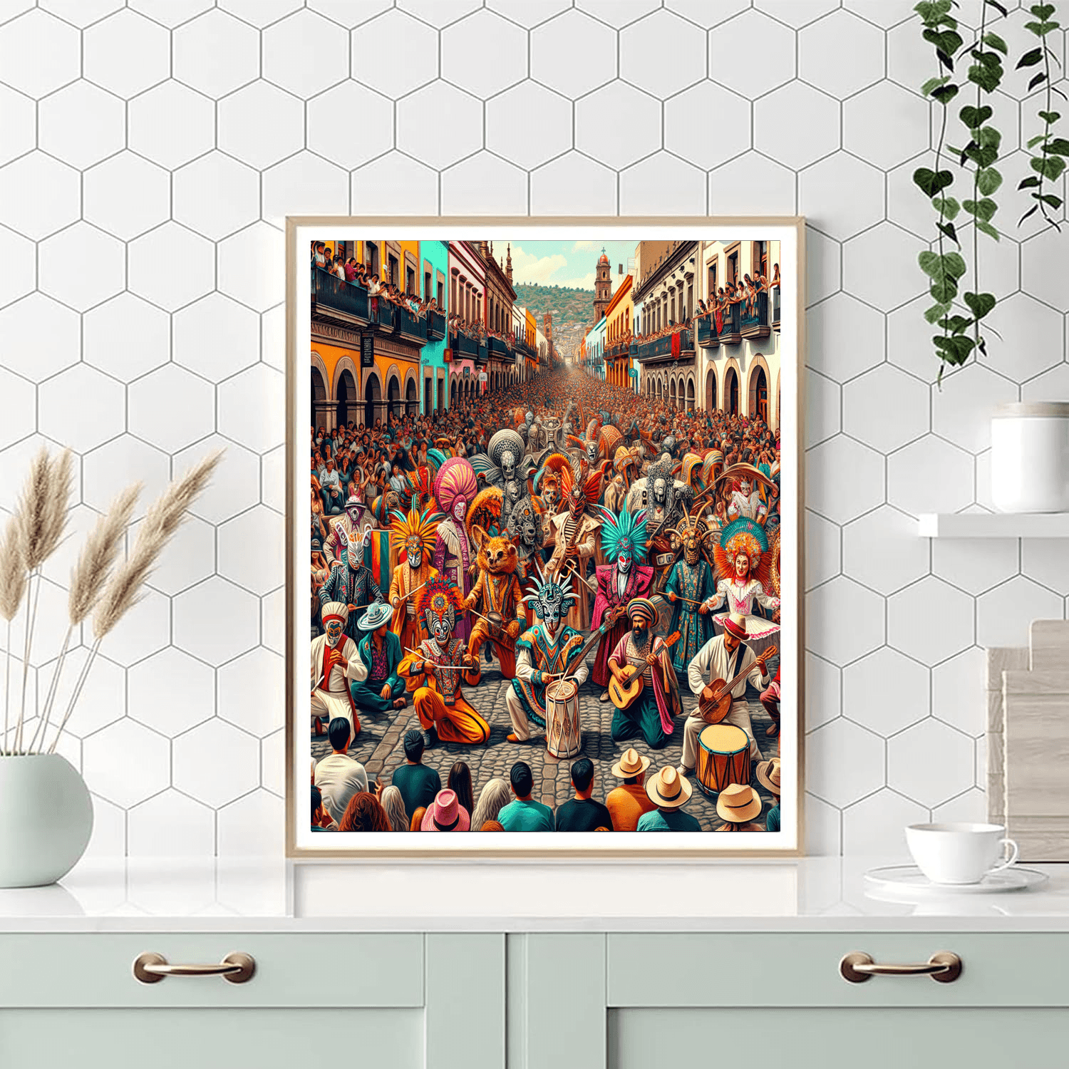 Festival Internacional Cervantino - Guanajuato, Mexico Painting By Numbers Kit