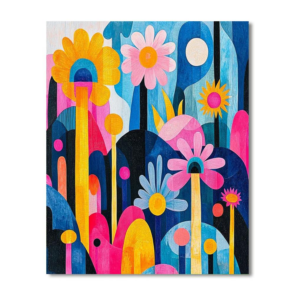 Paul Klee Inspired Dreamlike Whimsy  Paint By Number