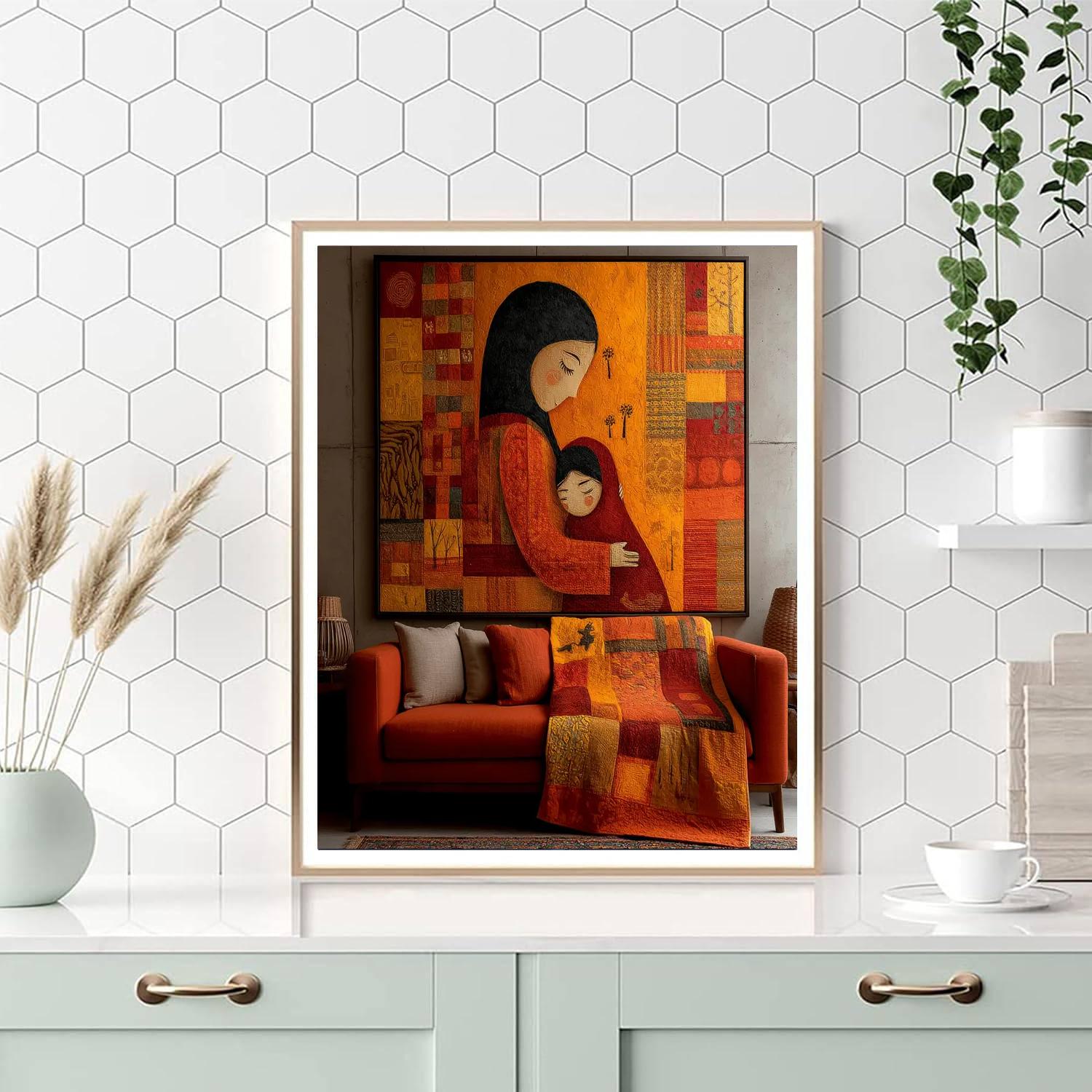 Tales Of Mother's Quilt Paint By Number