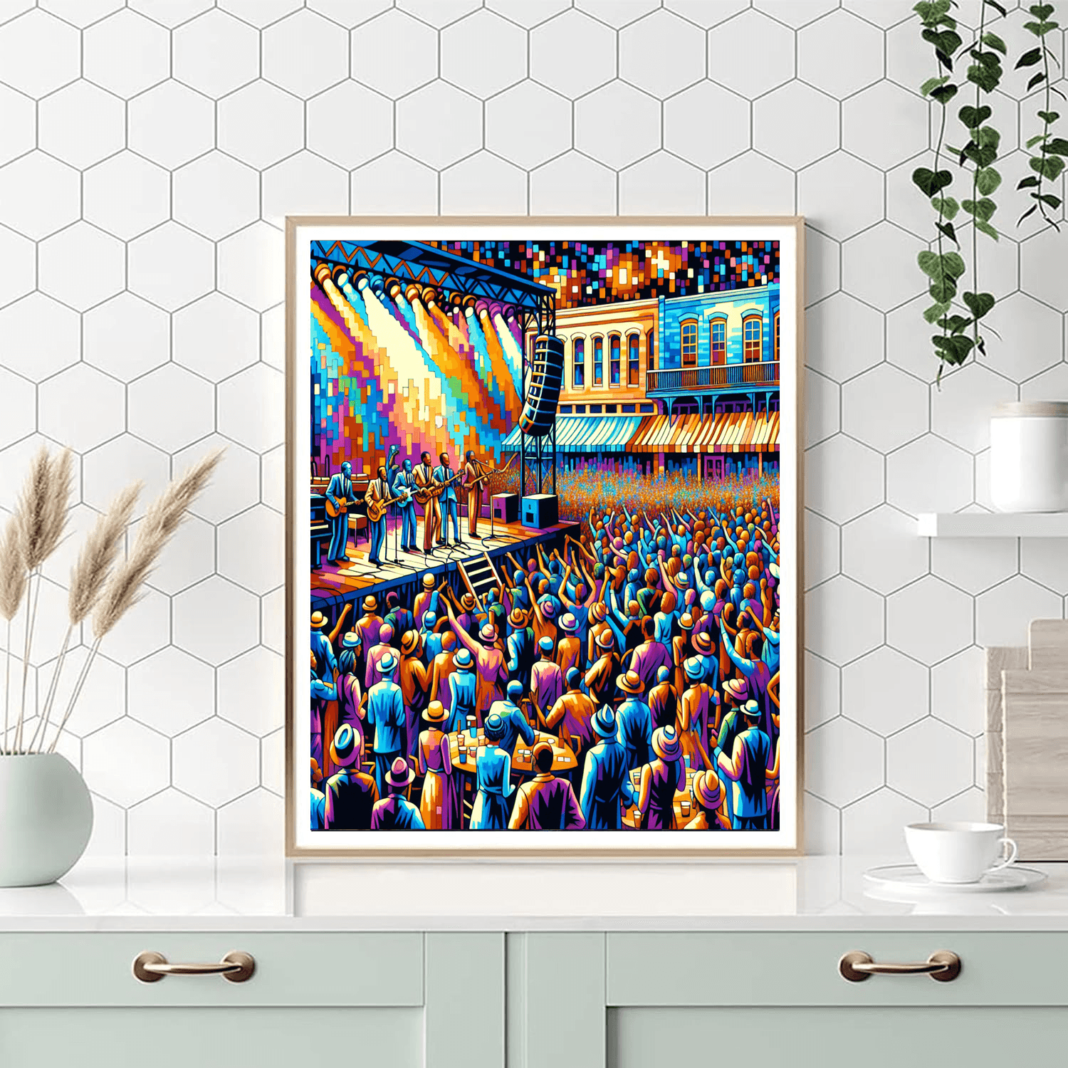 Beale Street Music Festival - Usa Number Painting