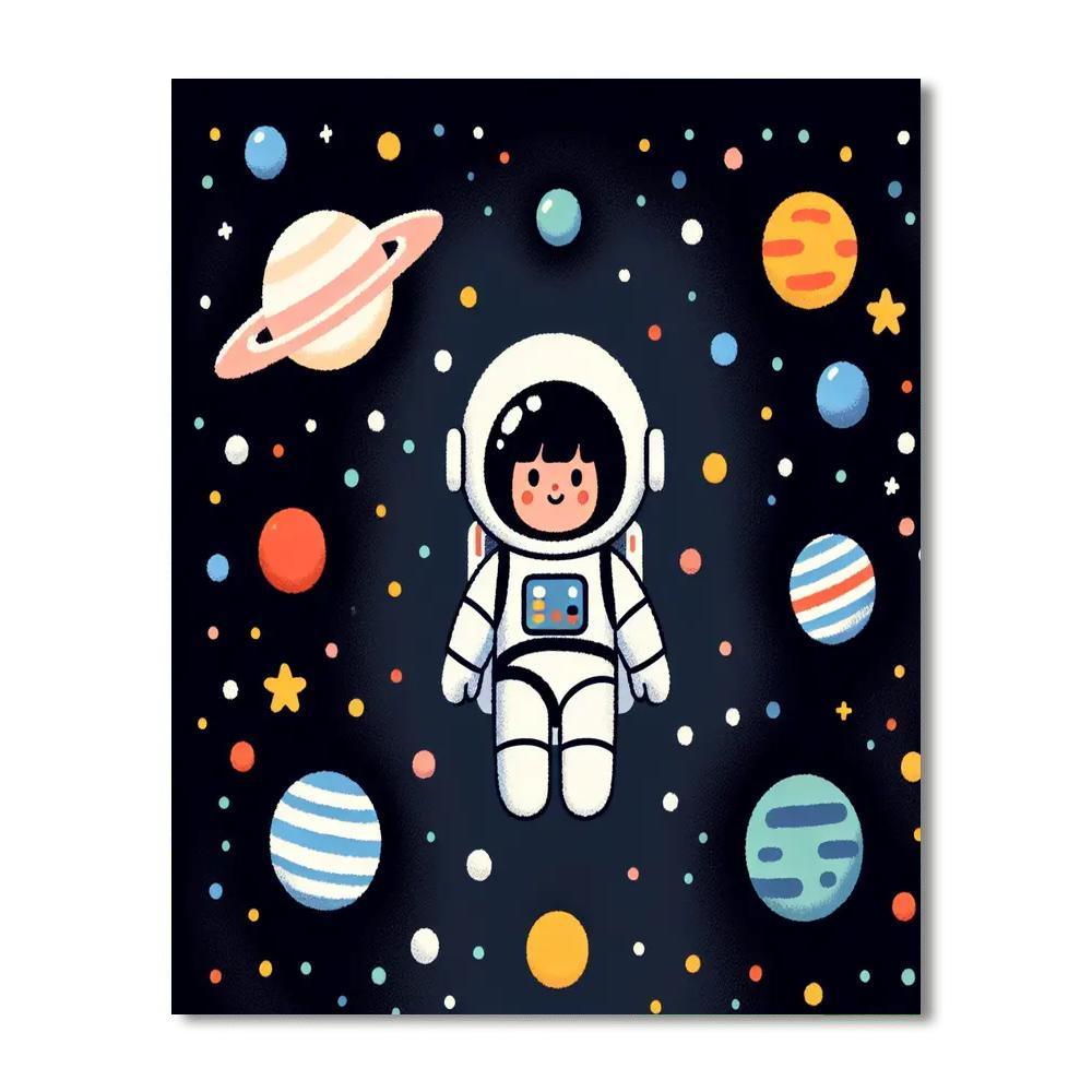 Galaxy Explorer Adventure Paint By Number