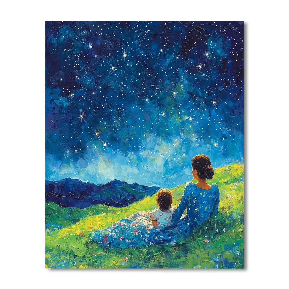Cherished Memories Under The Stars Paint By Numbers Kits