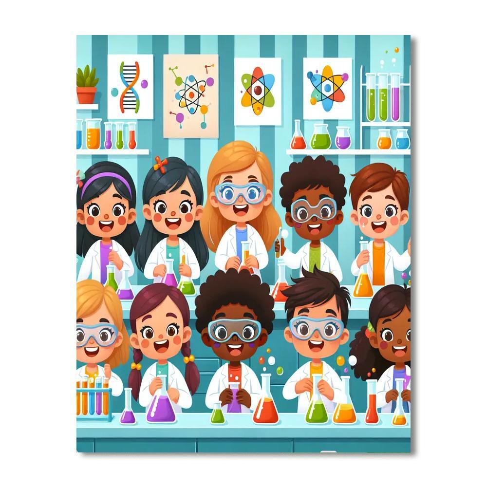 Creative Science Lab Paint By Numbers