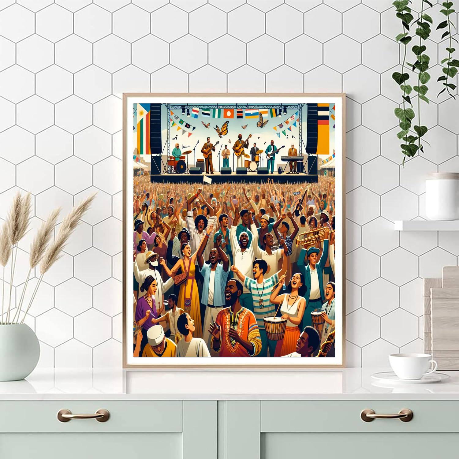 International Jazz Festival Paint By Number