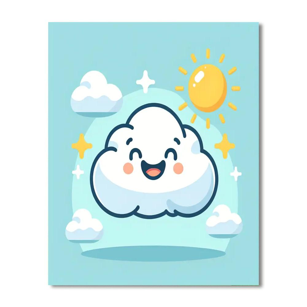 Creative Cloud Painting By Numbers Kit