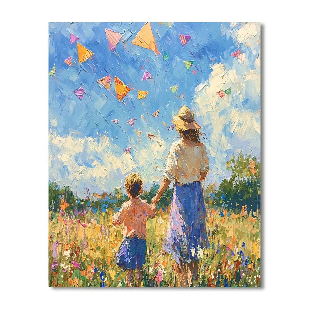 An Afternoon Of Joy Number Painting