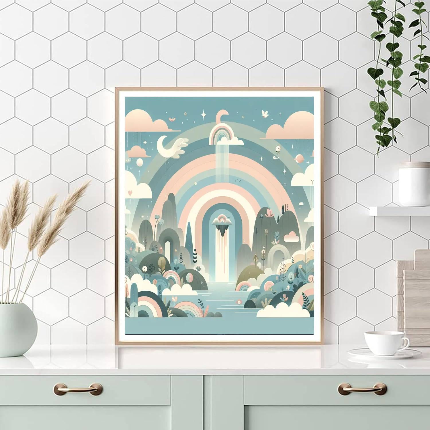 Magical Dreamland Journey Painting Number Kit