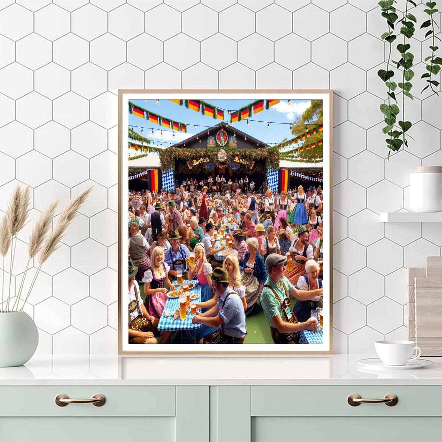 Oktoberfest Brisbane - Brisbane, Australia Paint By Numbers Kits