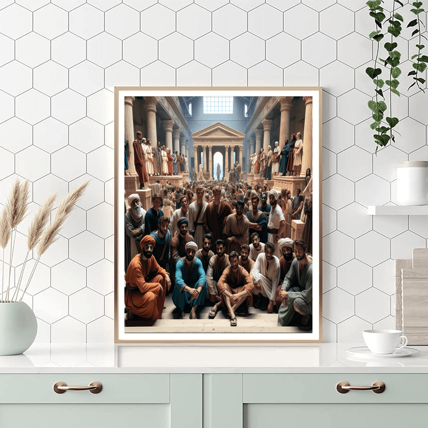 The International Festival Of Ancient Art Number Painting