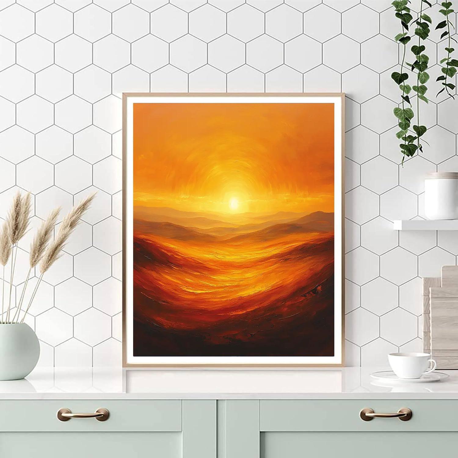 Caravaggio Inspired Embers Of Dawn  Paint By Numbers Kits