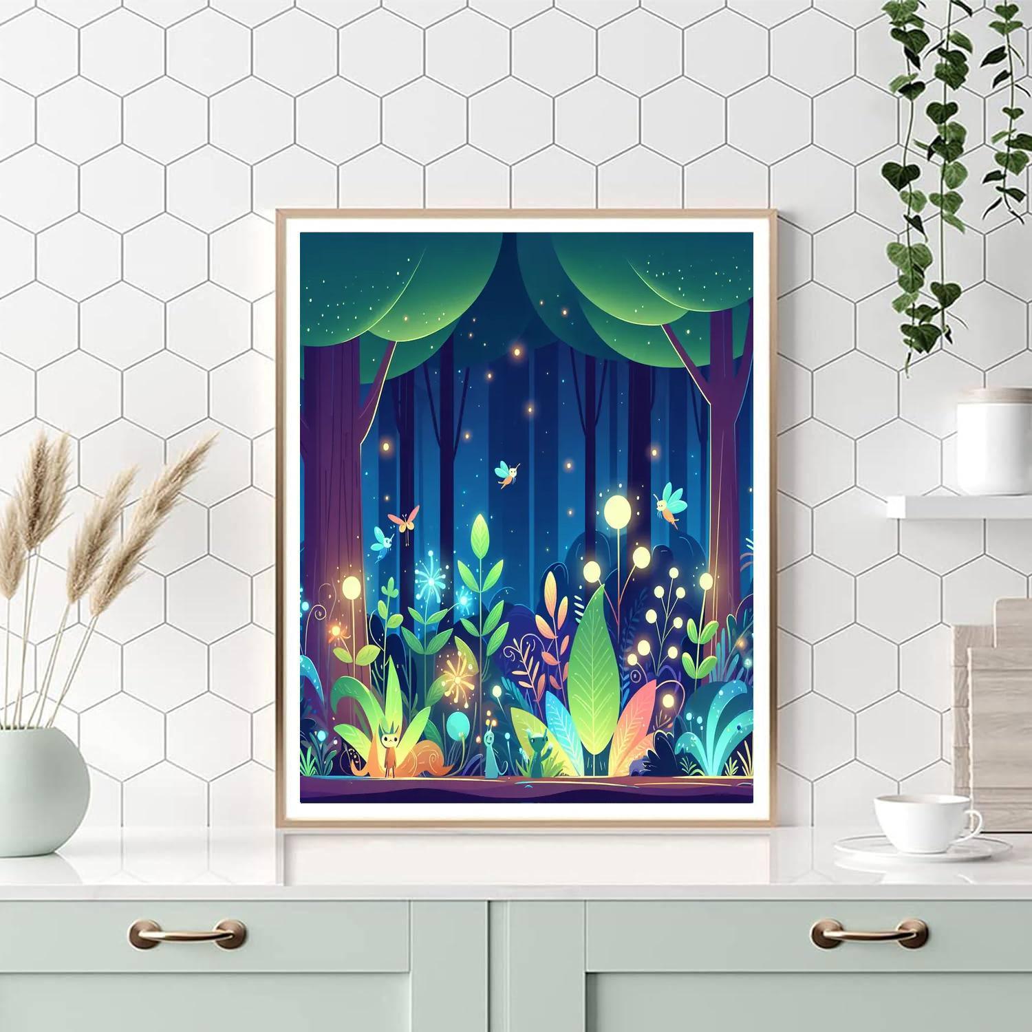 Fairy Forest Secrets Number Painting