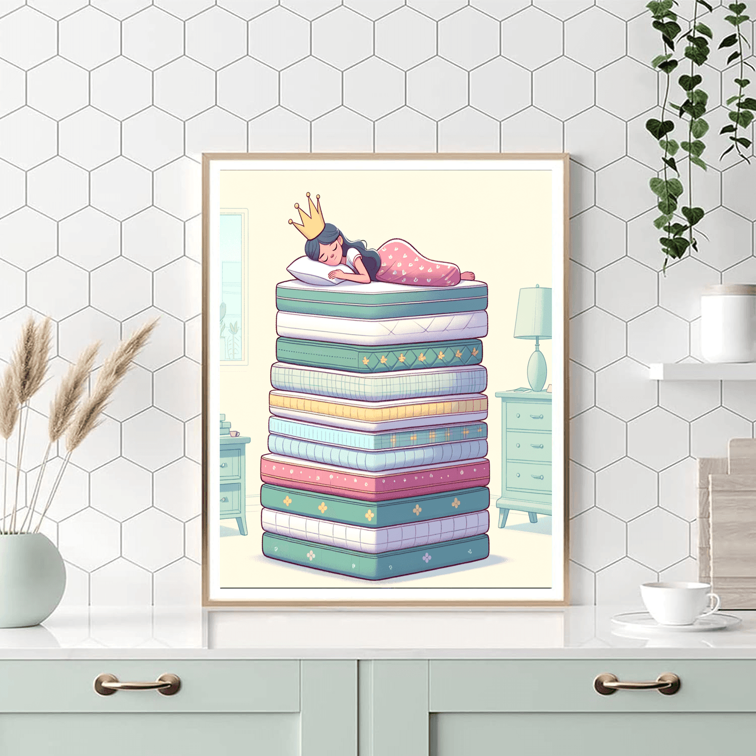 Princess And The Pea Dreamscape Paint By Numbers Kits