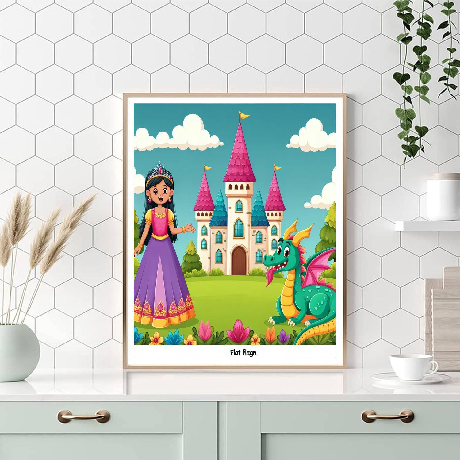 Fairytale Land DIY Paint By Numbers