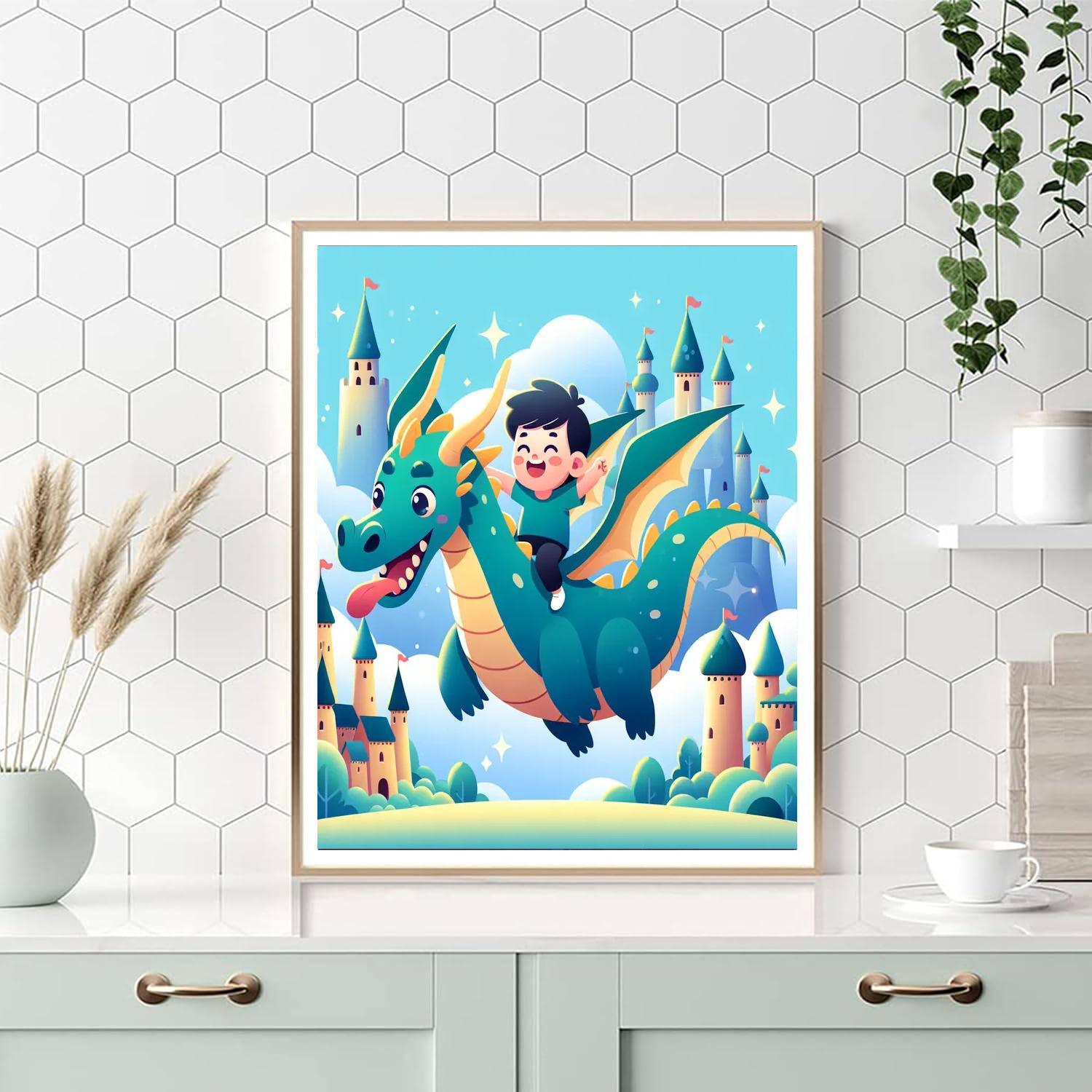 Dragon Quest Expedition Paint By Number