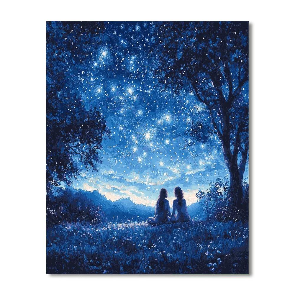 A Wish Upon A Star Number Painting