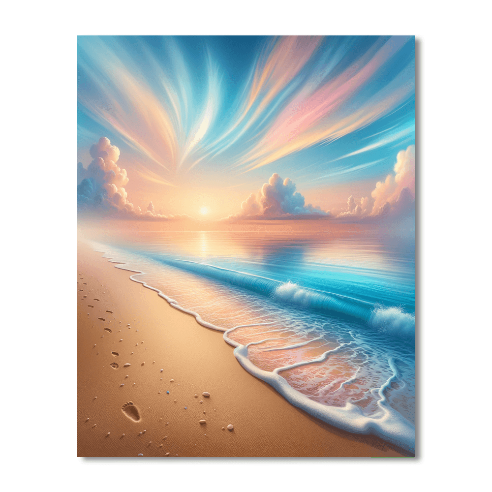 Inspiring Shores DIY Paint By Numbers