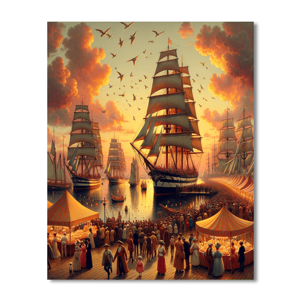 Harborfest - United States DIY Paint By Numbers