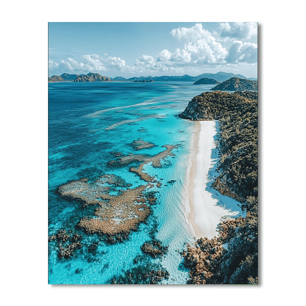 The Whitsunday Islands Numbered Painting Kits