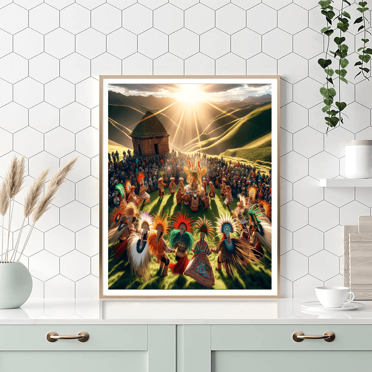 Festival Of The Sun - Peru Painting By Numbers Kit