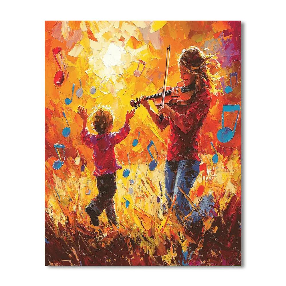 Together In Rhythm Numbered Painting Kits