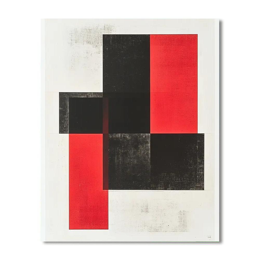 Kazimir Malevich Inspired Supreme Silence  Numbered Painting Kits