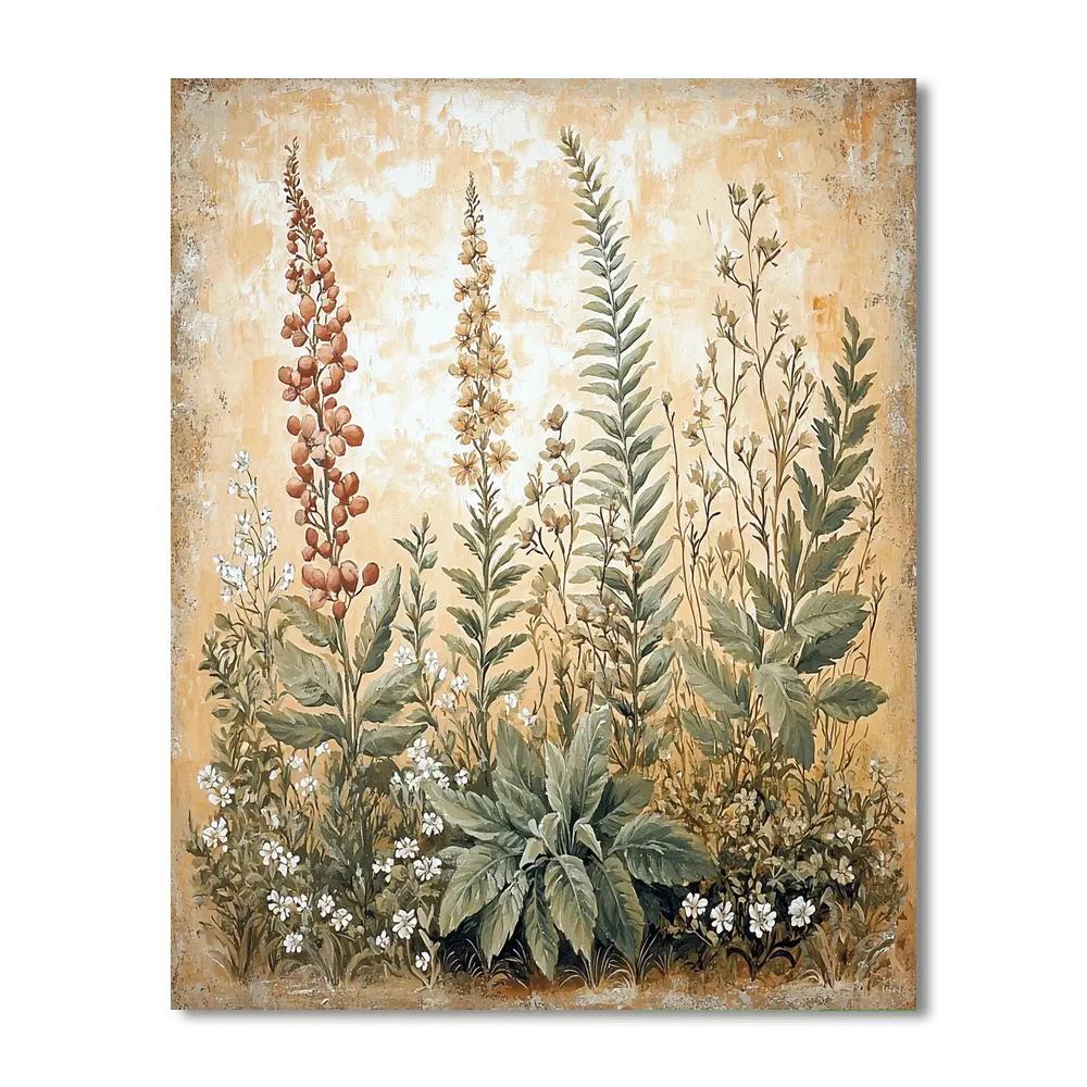 Leonardo Da Vinci Inspired Elements Of Nature  Paint By Numbers Art