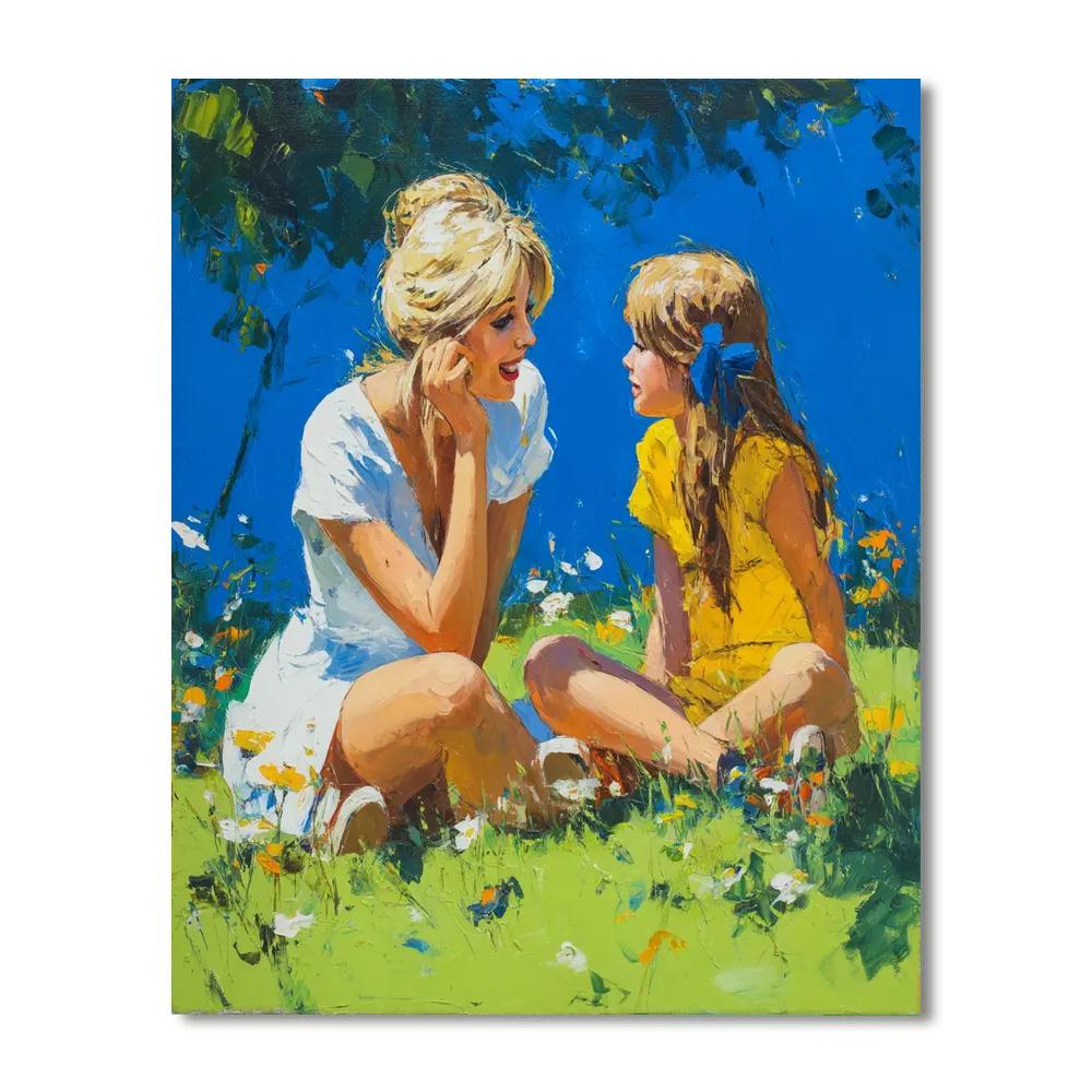 My Best Friend, My Mom Numbered Painting Kits