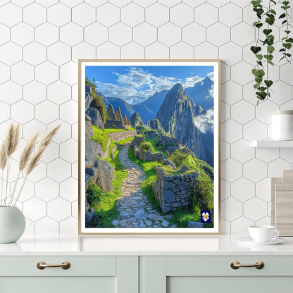 Inca Trail To Machu Picchu - Cusco Paint By Numbers Kits