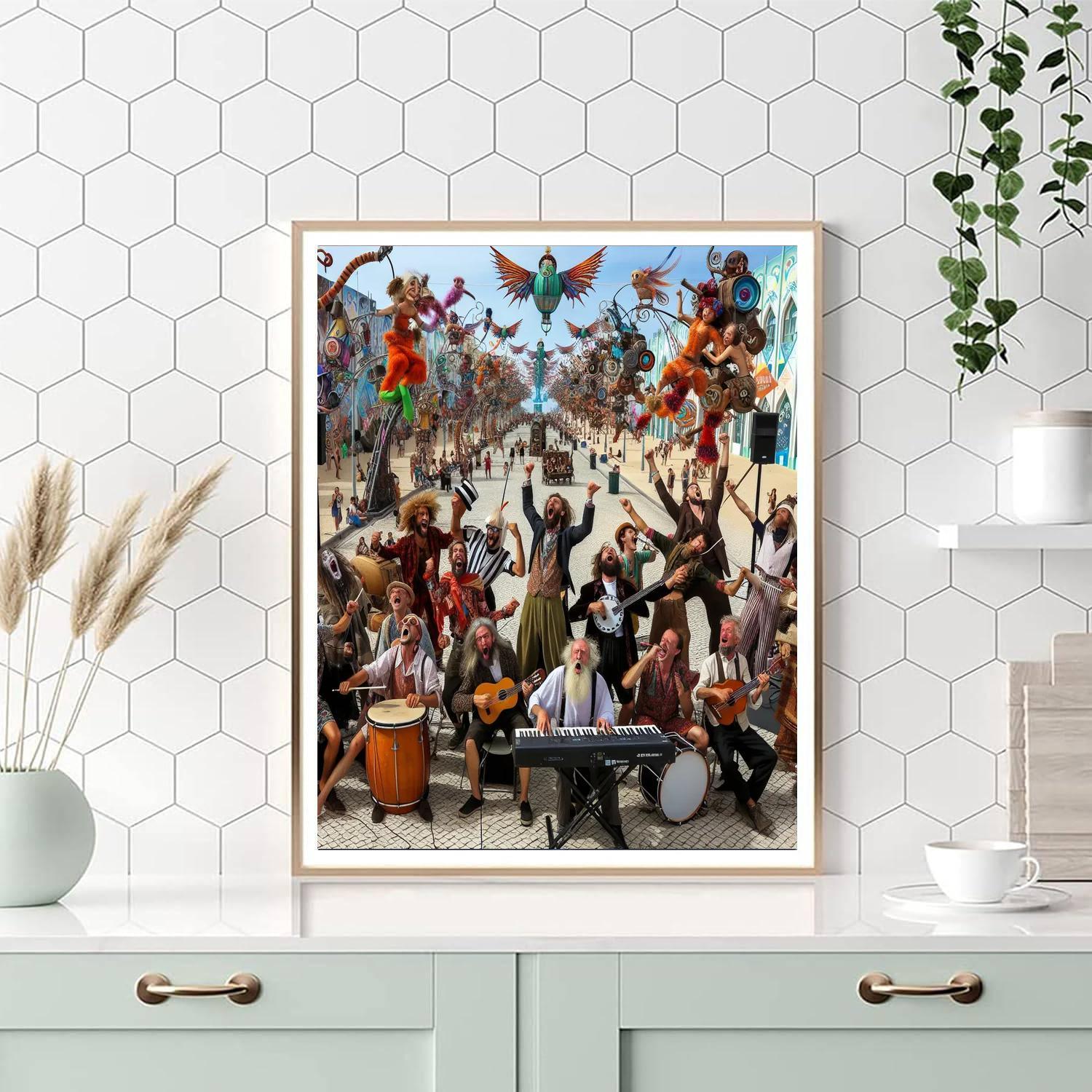 International Festival Of Street Arts - Portugal Paint By Numbers Kits