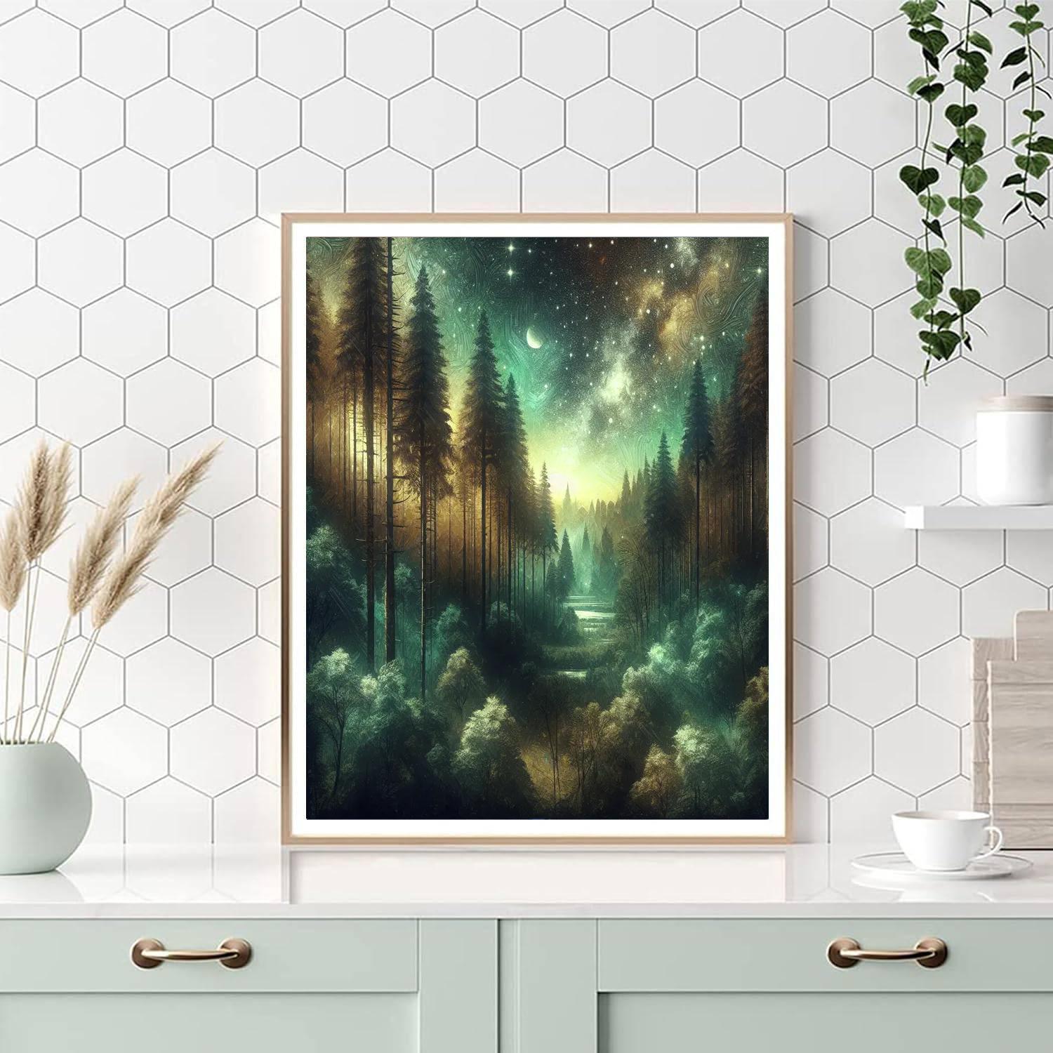 Mystical Forest Odyssey Numbered Painting Kits