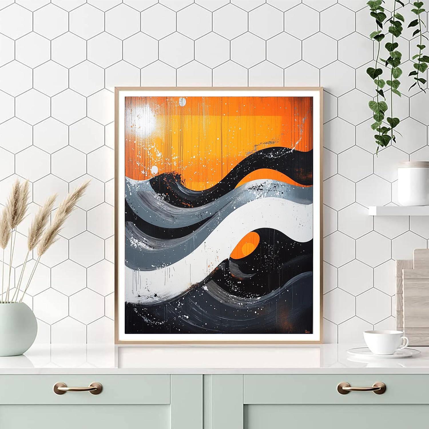 Banksy Inspired Echoes Of Change  Number Painting