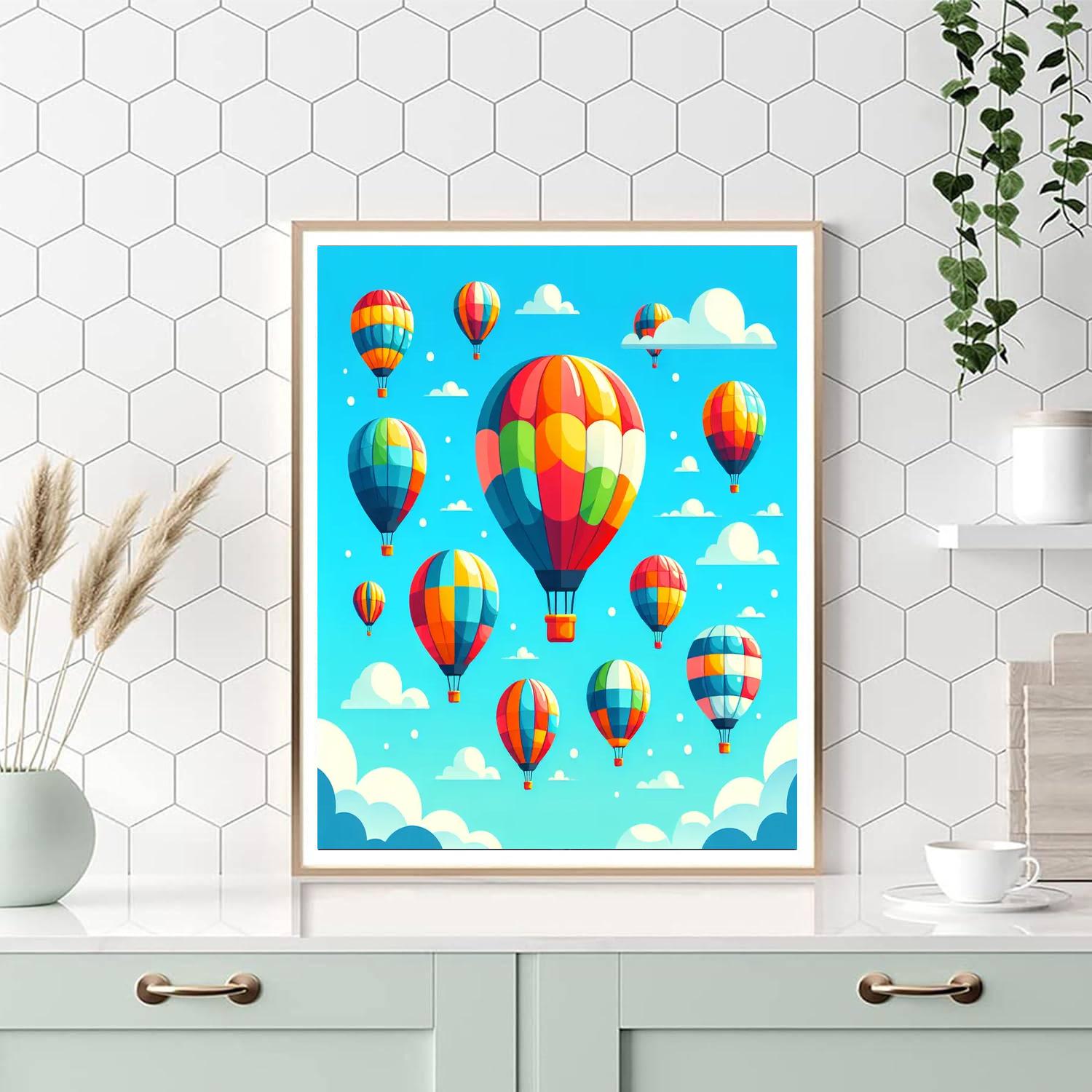 Balloon Breeze Paint By Numbers Kits