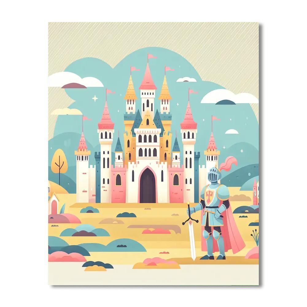 Royal Adventure Kingdom Paint By Numbers Kits