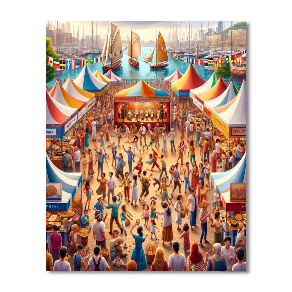 Harbourfront Centre - Canada Paint By Numbers Kits