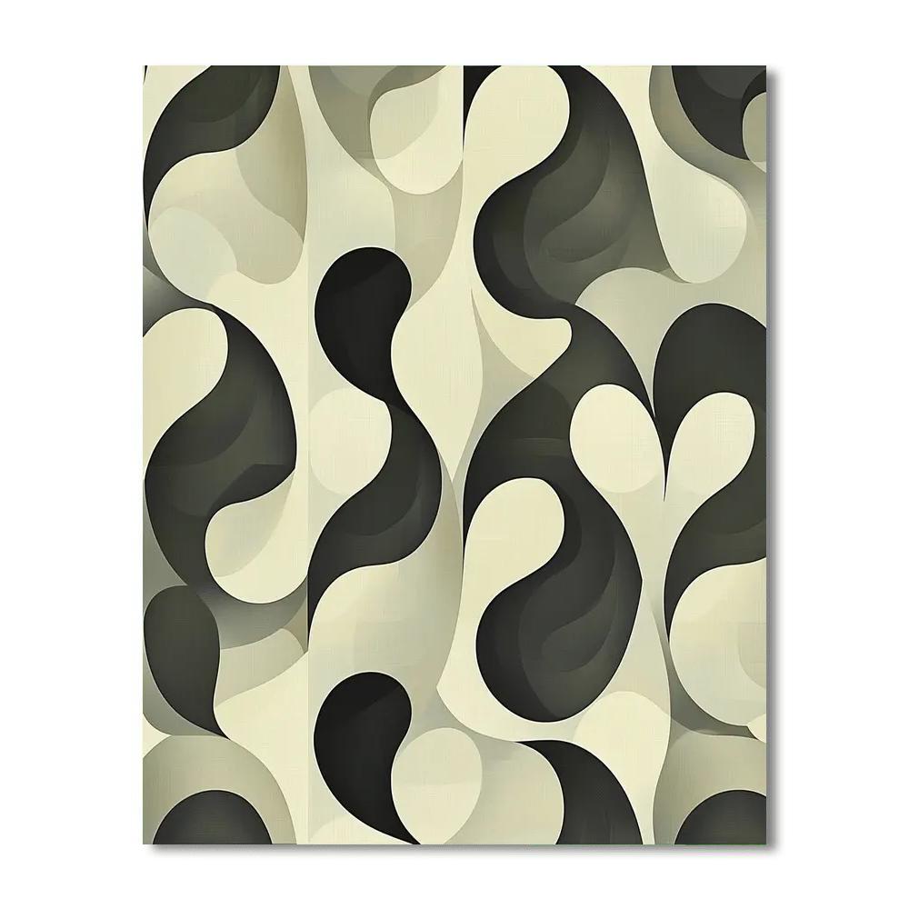 M.C. Escher Inspired The Cycle Of Harmony  Paint By Numbers