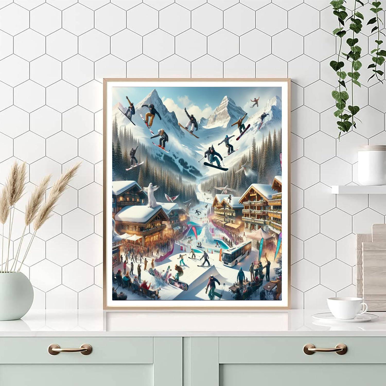 World Ski & Snowboard Festival - Whistler, Canada Paint By Number