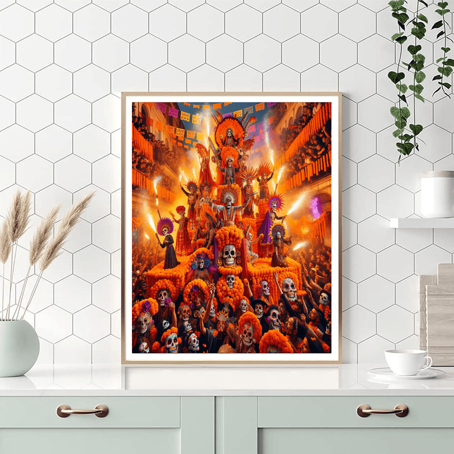 Dia De Los Muertos - Oaxaca, Mexico Paint By Number