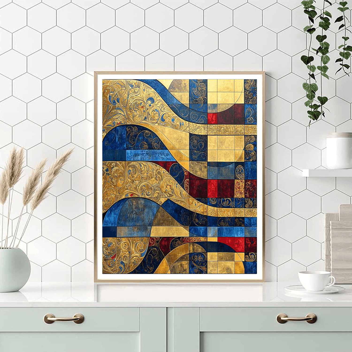 Gustav Klimt Inspired Mystical Patterns  Paint By Numbers Kits