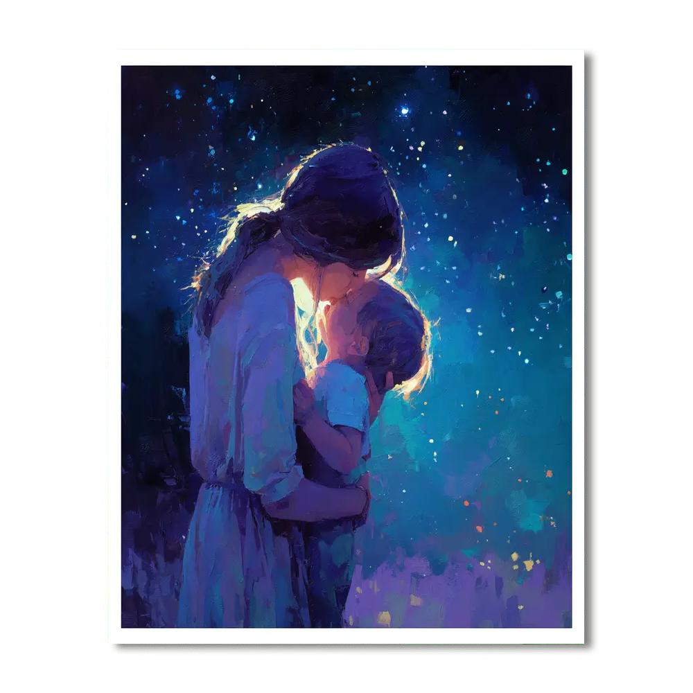 Kisses In The Moonlight Paint By Color