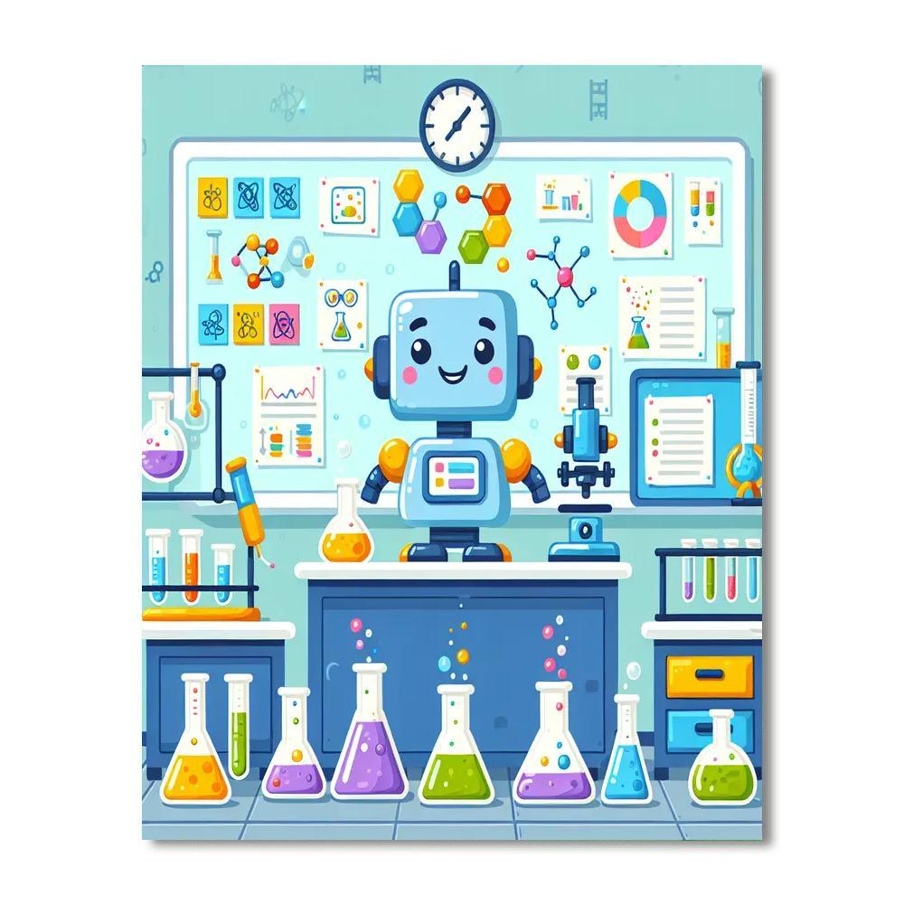 Science Lab Discovery Paint By Number