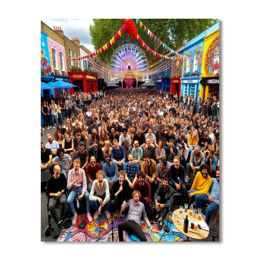 Just For Laughs - Montreal, Canada Paint By Numbers Art