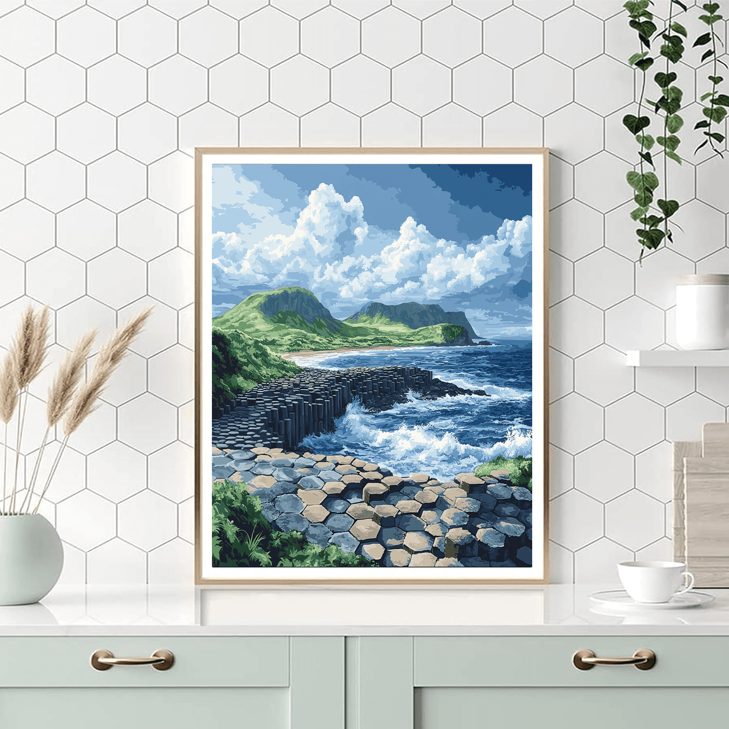 Giant's Causeway Paint By Color