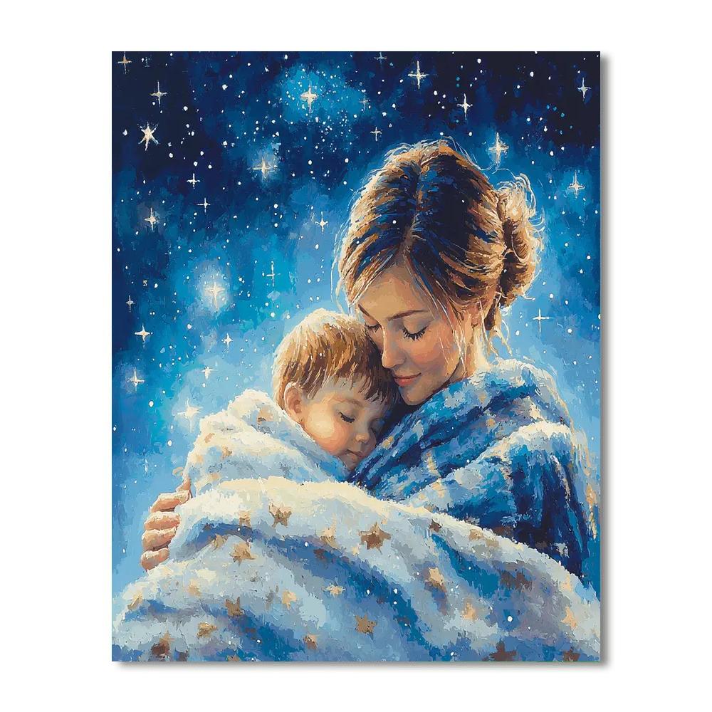 Cuddle Under The Stars DIY Paint By Numbers