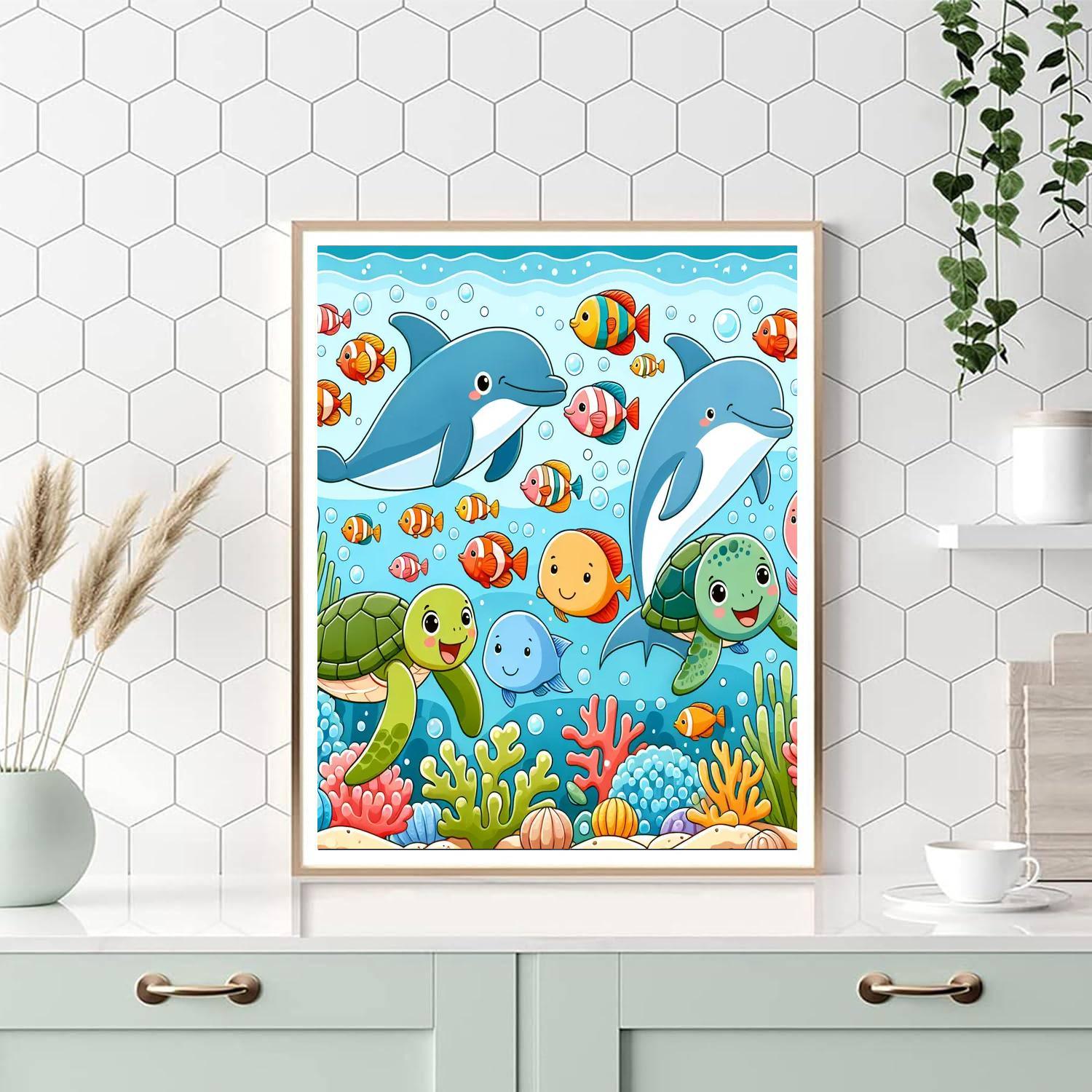 Ocean Explorer Team DIY Paint By Numbers