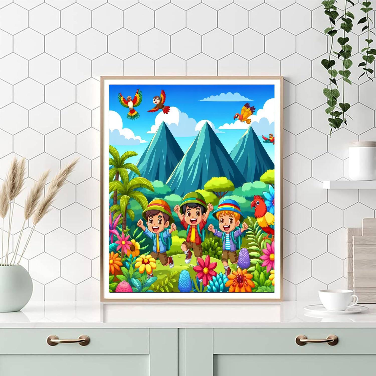 The Great Explorers Paint By Numbers Art