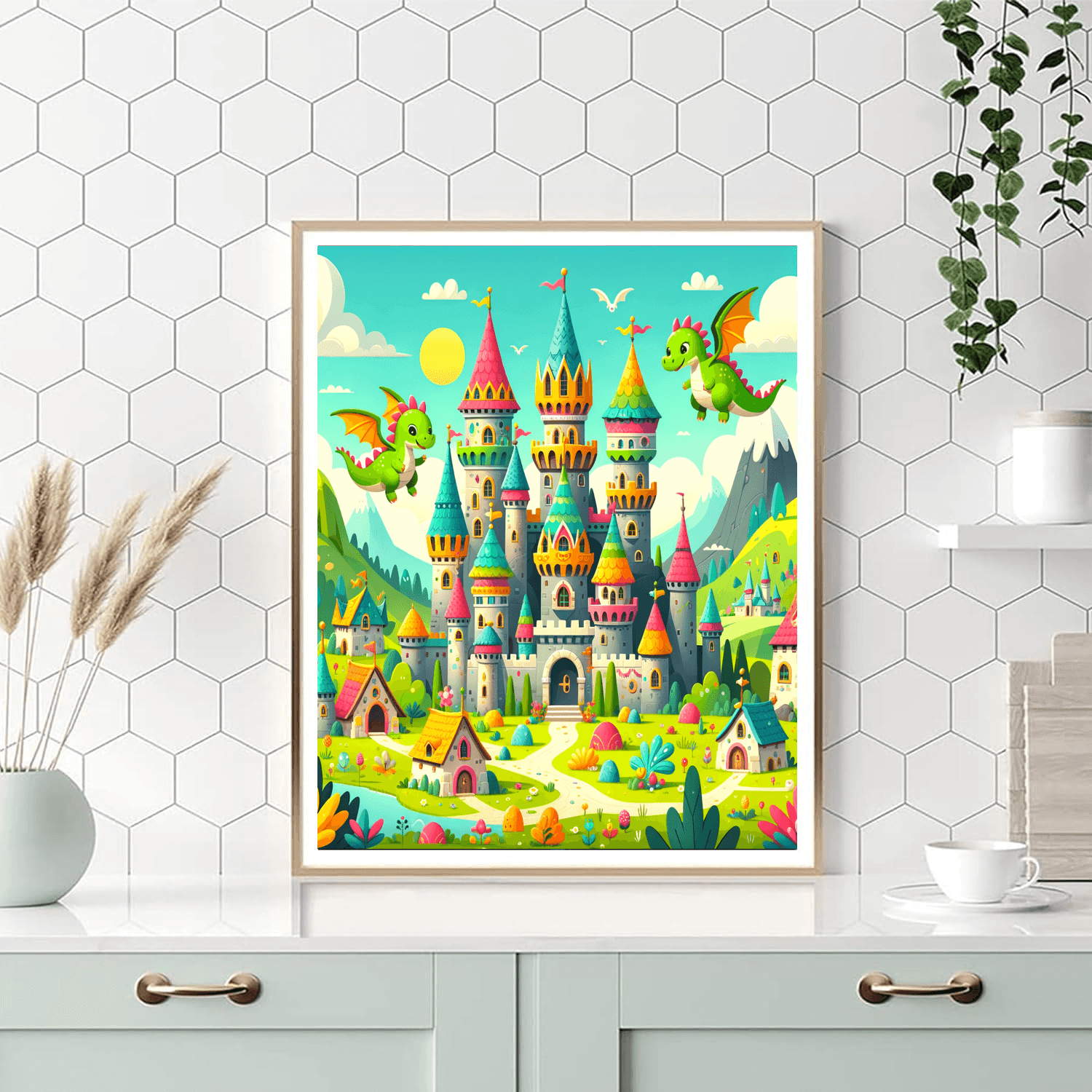 Adventures In A Magical Kingdom Paint By Numbers Kits